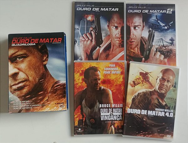 Dvd Duro de Matar [quadrilogia] Editora [usado]