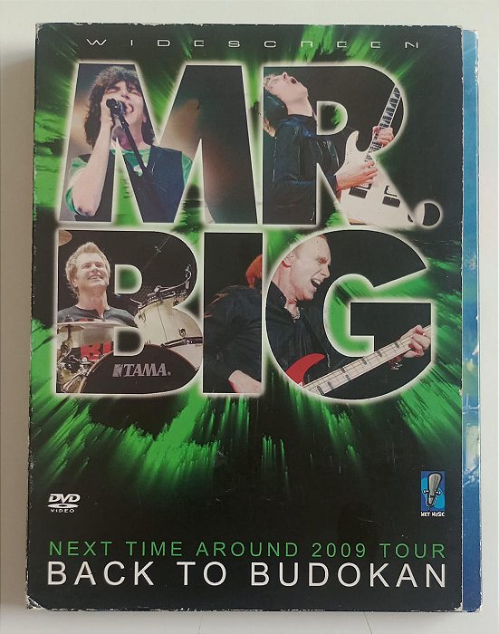 Dvd Mr. Big - Back To Budokan 2009 Editora [usado]