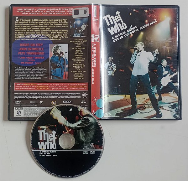 Dvd The Who - Live At The Royal Albert Hall Editora [usado]