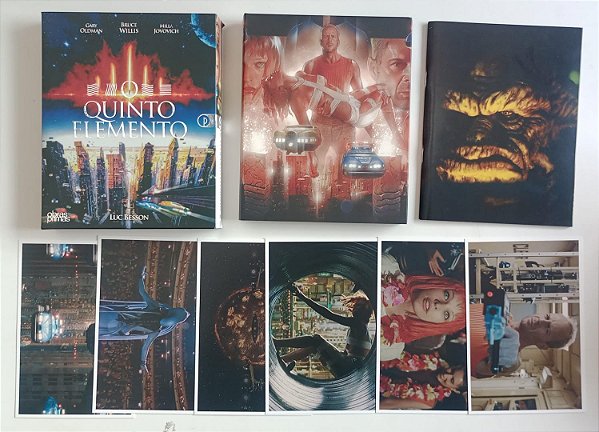 Dvd [blu-ray 4k] o Quinto Elemento Editora [seminovo]