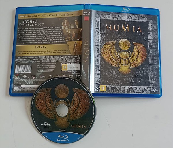Dvd [blu-ray] a Múmia Editora [seminovo]