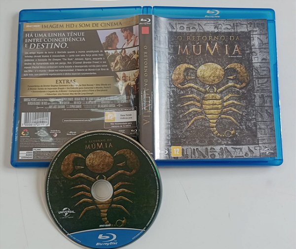 Dvd [blu-ray] a Múmia 2 o Retorno Editora [seminovo]