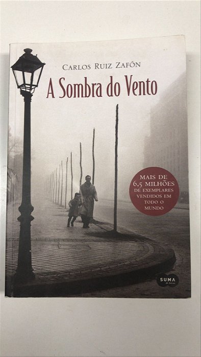 Livro a Sombra do Vento Autor Zafón, Carlos Ruiz (2007) [usado]