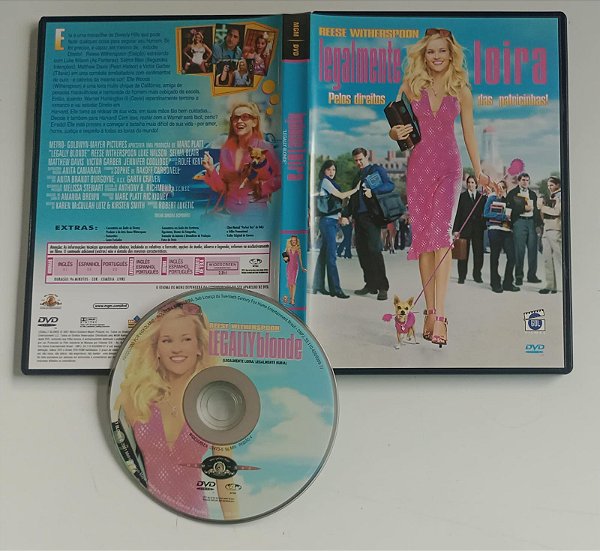 Dvd Legalmente Loira Editora [seminovo]