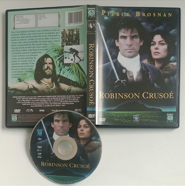 Dvd Robinson Crusoé Editora [seminovo]