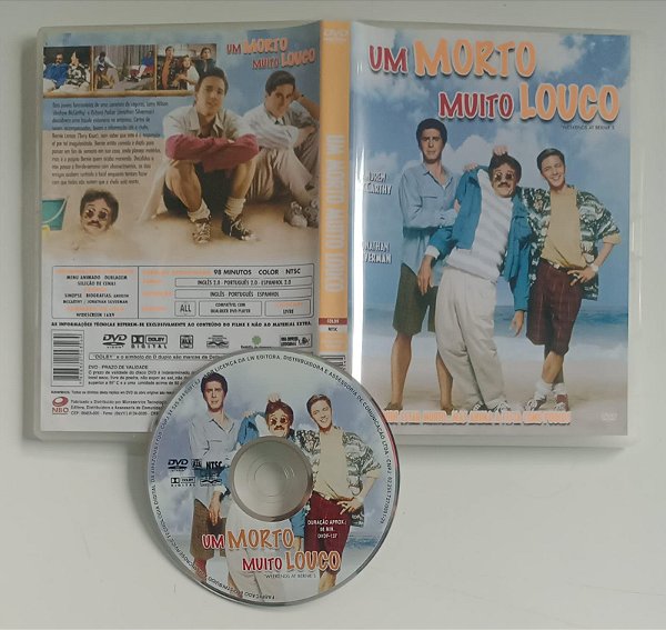 Dvd um Morto Muito Louco Editora [usado]