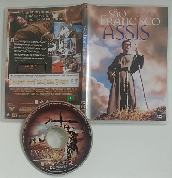 Dvd São Francisco de Assis Editora [seminovo]