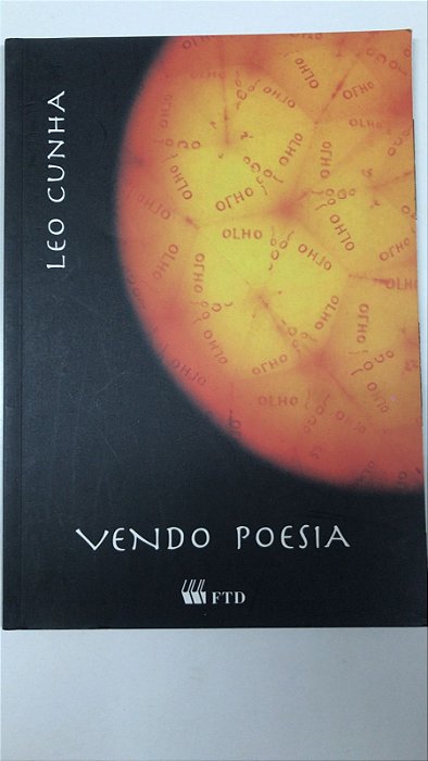 Livro Vendo Poesia Autor Cunha, Leo (2010) [usado]