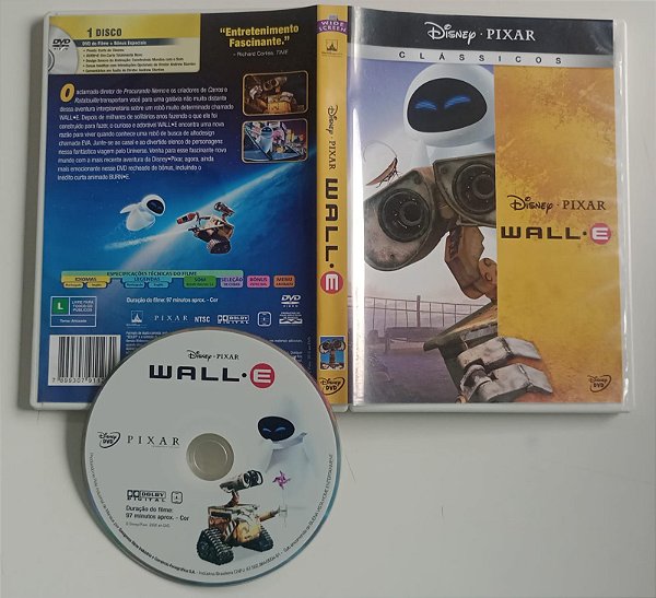Dvd Wall e - Disney Pixar Editora [usado]