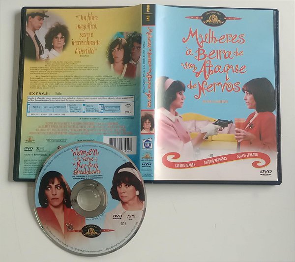 Dvd Mulheres À Beira de um Ataque de Nervos Editora [seminovo]