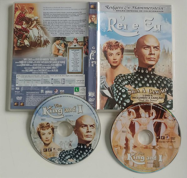 Dvd o Rei e Eu (2 Discos) Editora [seminovo]