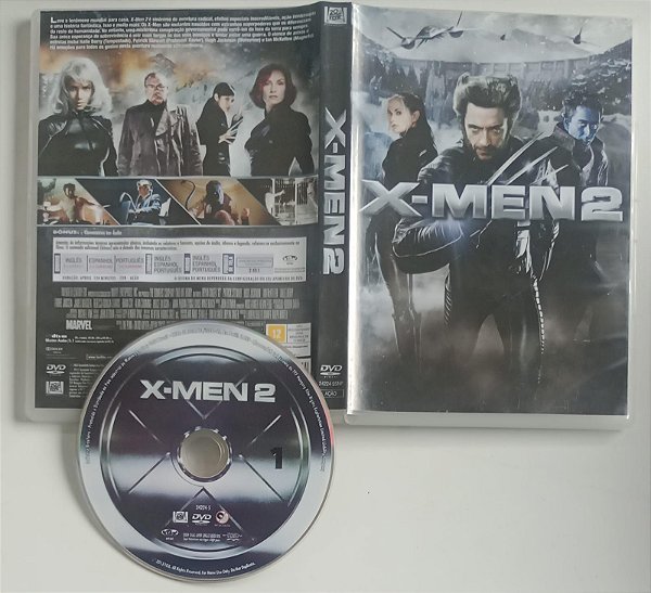 Dvd X-men 2 Editora [seminovo]