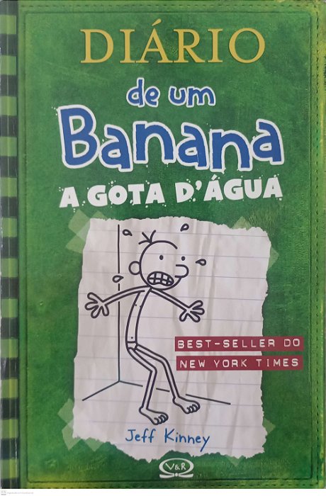 Livro a Gota D''água - Diário de um Banana 3 Autor Kinney, Jeff (2012) [usado]