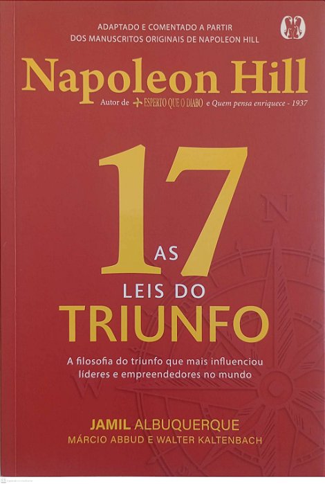 Livro as 17 Leis do Triunfo Autor Hill, Napoleon (2021) [seminovo]