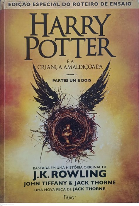 Livro Harry Potter e a Criança Amaldiçoada Autor Tiffany, John (2016) [usado]