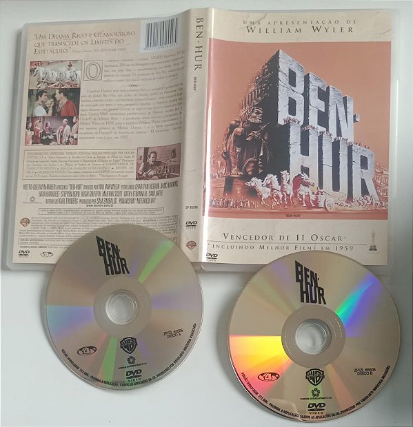 Dvd Ben-hur Editora [seminovo]