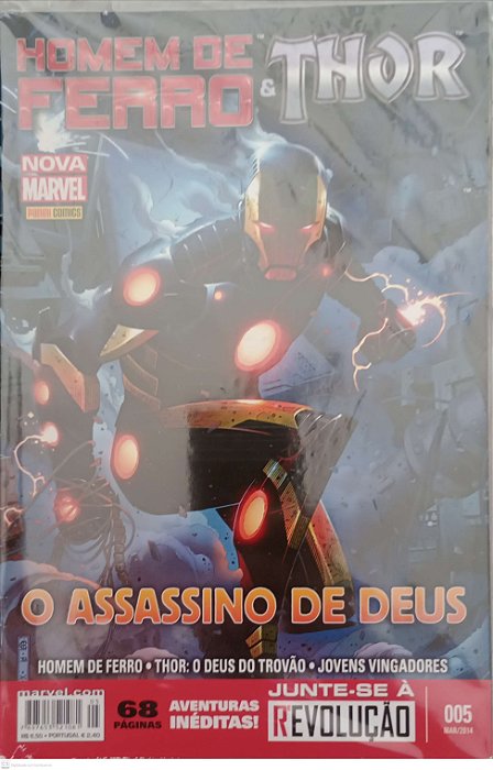 Gibi #5 Homem de Ferro e Thor Autor (2014) [usado]