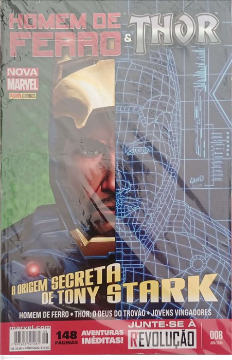 Gibi #8 Homem de Ferro e Thor Autor (2014) [usado]