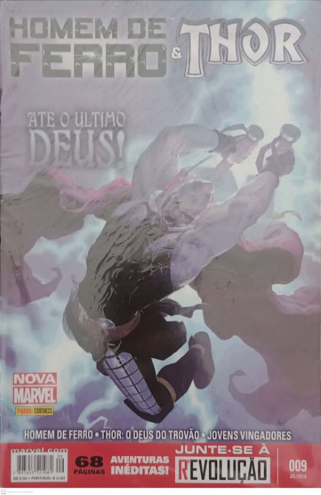 Gibi #9 Homem de Ferro e Thor Autor (2014) [usado]
