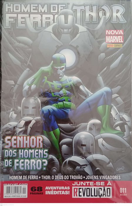 Gibi #11 Homem de Ferro e Thor Autor (2014) [usado]