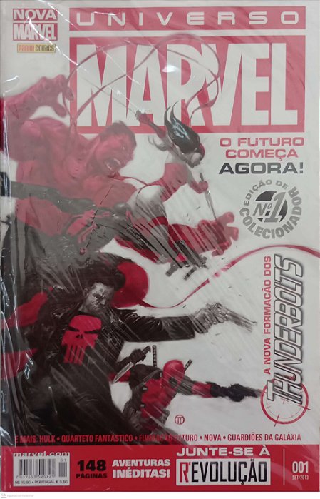 Gibi Universo Marvel #1 (3ª Série) Autor (2013) [usado]