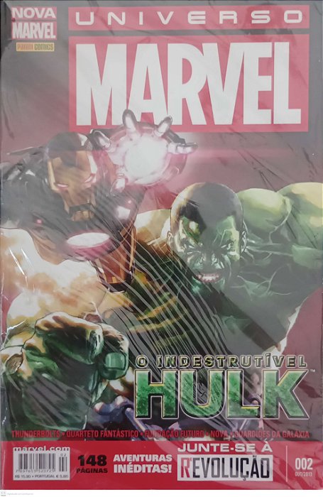 Gibi Universo Marvel #2 (3ª Série) Autor (2013) [usado]