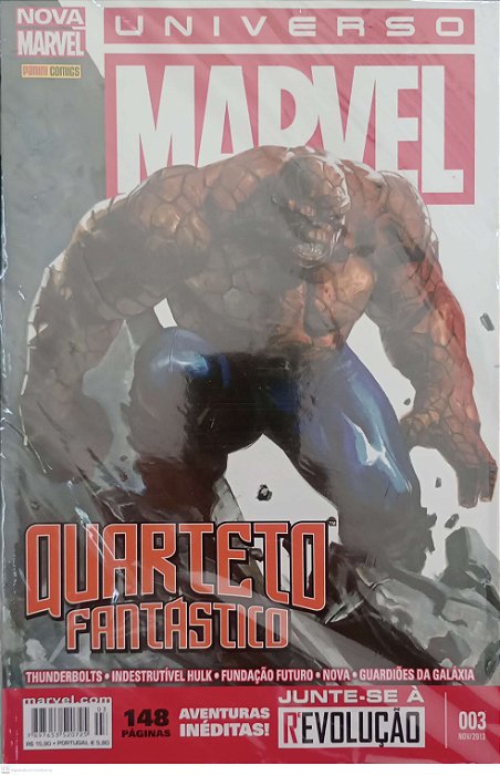 Gibi Universo Marvel #3 (3ª Série) Autor (2013) [usado]