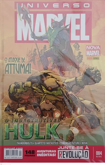 Gibi Universo Marvel #4 (3ª Série) Autor (2013) [usado]