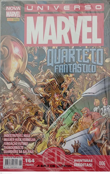 Gibi Universo Marvel #6 (3ª Série) Autor (2014) [usado]