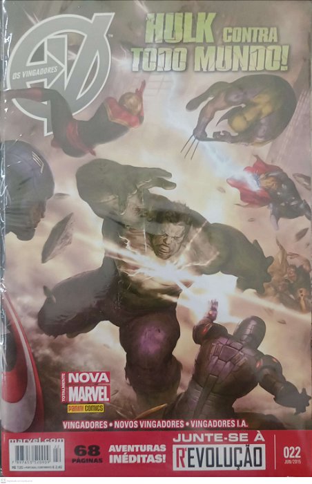 Gibi os Vingadores #22 Autor (2015) [usado]