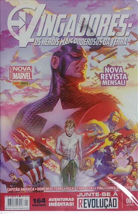 Gibi #1 Vingadores: os Heróis Mais Poderosos da Terra Autor (2015) [usado]