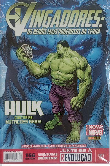 Gibi #7 Vingadores: os Heróis Mais Poderosos da Terra Autor (2015) [usado]