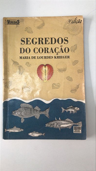 Livro Segredos do Coração Autor Krieger, Maria de Lourdes (1991) [usado]