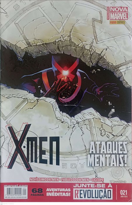Gibi X-men #21 (2ª Série) Autor (2015) [usado]