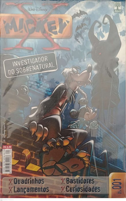 Gibi Mickey X #1 Autor (2003) [usado]