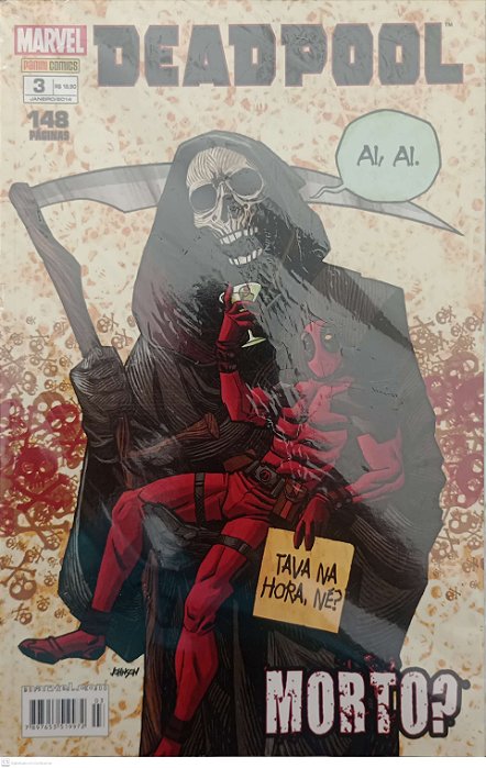 Gibi Deadpool #3 (2ª Série) Autor (2014) [usado]