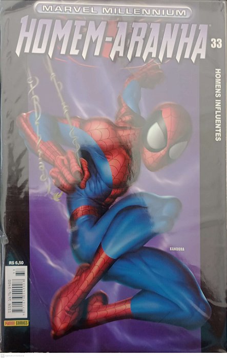 Gibi Homem-aranha #33 Marvel Millenium Autor (2004) [usado]