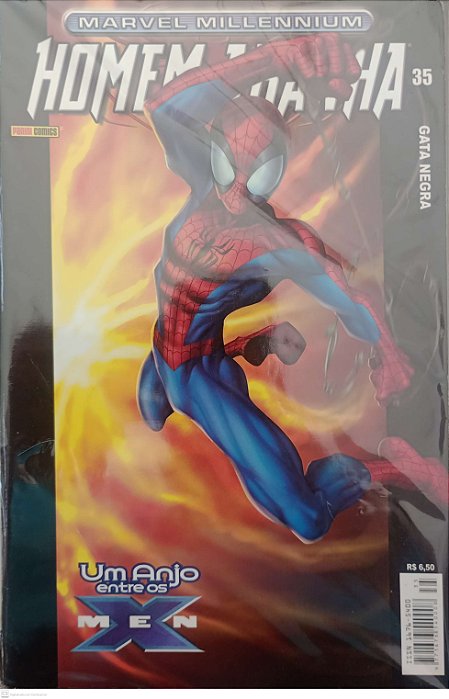 Gibi Homem-aranha #35 Marvel Millenium Autor (2004) [usado]