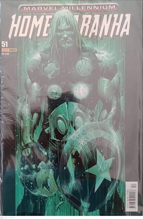 Gibi Homem-aranha #51 Marvel Millenium Autor (2006) [usado]