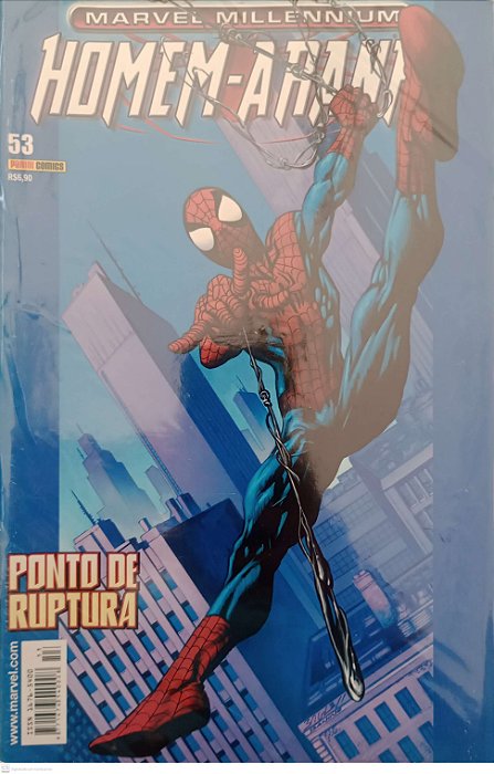 Gibi Homem-aranha #53 Marvel Millenium Autor (2006) [usado]