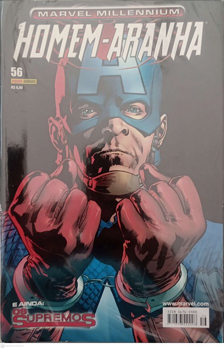 Gibi Homem-aranha #56 Marvel Millenium Autor (2006) [usado]
