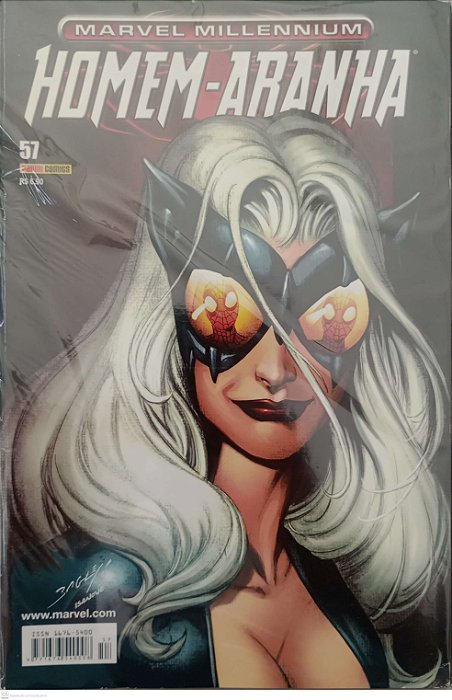 Gibi Homem-aranha #57 Marvel Millenium Autor (2006) [usado]