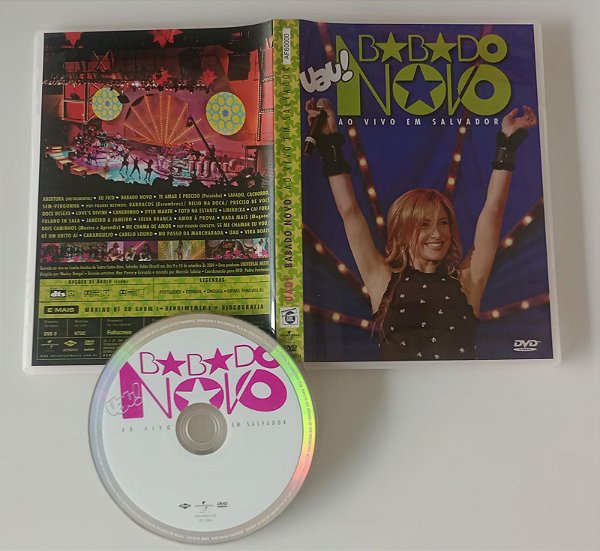 Dvd Babado Novo - ao Vivo em Salvador Editora [seminovo]