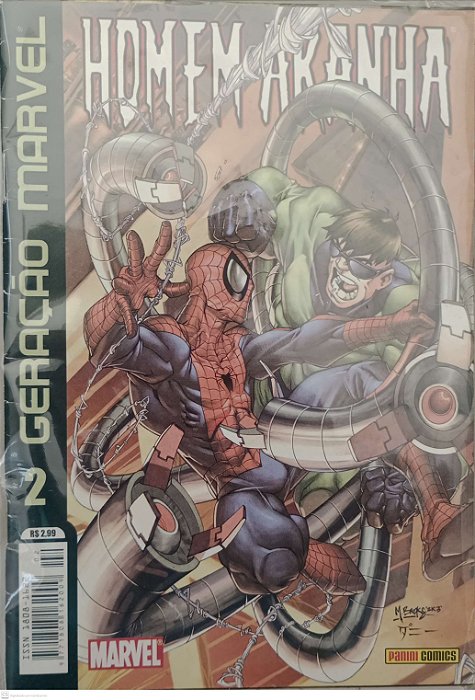 Gibi Homem-aranha #2 Geração Marvel Autor (2005) [usado]
