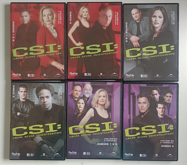 Dvd C.s.i. - 2ª Temporada Editora [seminovo]