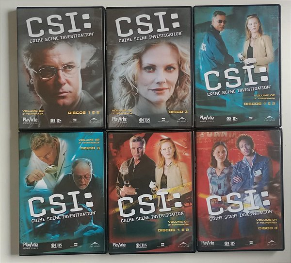 Dvd C.s.i. - 3ª Temporada Editora [seminovo]