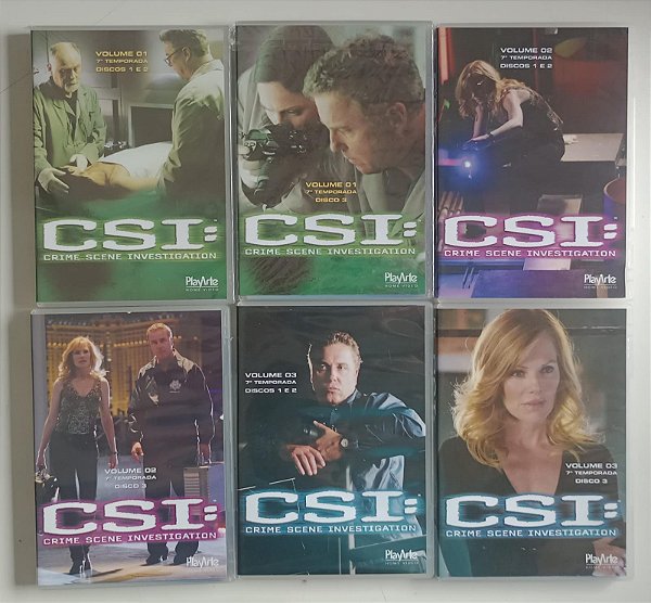 Dvd C.s.i. - 7ª Temporada Editora [seminovo]