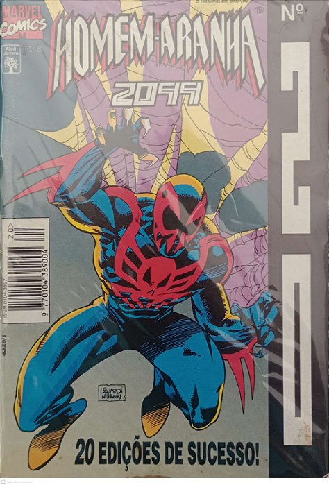 Gibi Homem-aranha 2099 #20 Autor (1995) [usado]