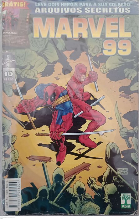 Gibi Marvel 99 #10 Autor (1999) [usado]
