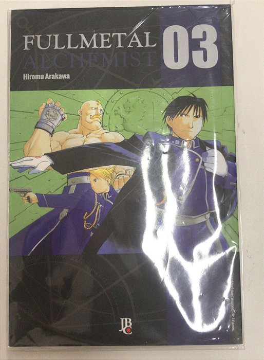 Gibi Fullmetal Alchemist #3 Autor Hiromu Arakawa [usado]